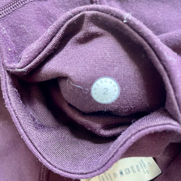 Lot of 3 Women's Sz 2 Lululemon Leggings (Inseams 26.5 + 17") + Tank Top - Picture 10 of 12